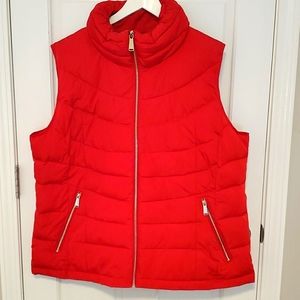 Red Puffer Vest
